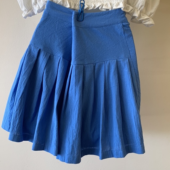 NWT blue wrap skirt - Picture 4 of 4